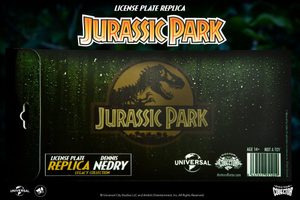 Jurassic Park Replica 1/1 Dennis Nedry License Plate