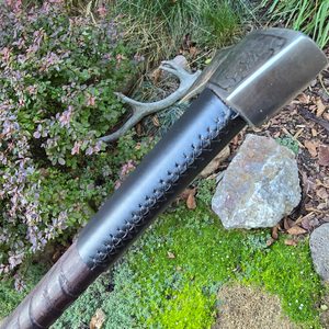 Carpathian axe - Wallachian, etched