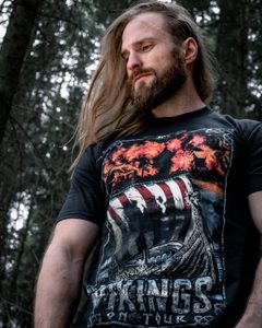 VIKINGS ON TOUR, MEN'S T-SHIRT COLORED - PAGAN T-SHIRTS NAAV FASHION{% if kategorie.adresa_nazvy[0] != zbozi.kategorie.nazev %} - T-SHIRTS, BOOTS{% endif %}