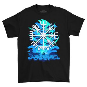 VEGVÍSIR, Herren-T-Shirt Naav