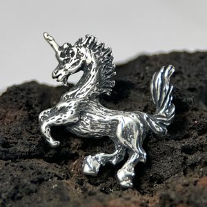 UNICORN, silver pendant