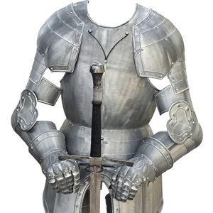 Medieval armour - for the purpose of photography