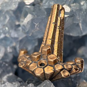 DIMMUBORGIR - HACHURES DE THOR - colonnes de basalte, bronze