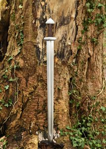 TORSHOV, Wikingerschwert mit Lederscheide