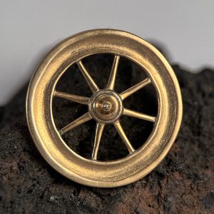 TARANIS WHEEL, bronze Celtic replica