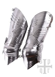 Armure médiévale - jambes, 15e siècle