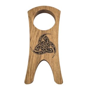 Support d'angle en bois, chêne XL