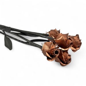 Forged rose - gold colour