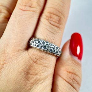 MEGALITH, sterling silver ring