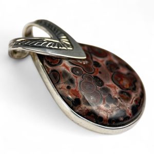 DRAGANA, jasper, silver pendant, Ag 925/1000