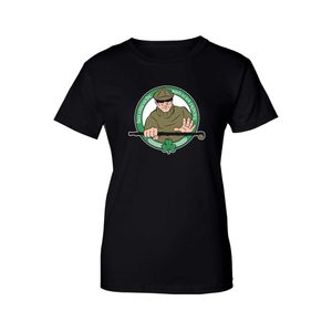 DOYLE STYLE, Irish Stick Fighting, t-shirt noir pour femmes