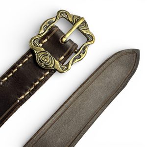 RENAISSANCE LEATHER BELT, brown