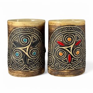 Celtic Triskel, ceramic mug
