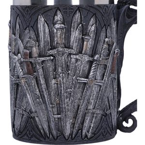 Medieval Sword Dragon Tankard Gothic Fantasy Mug