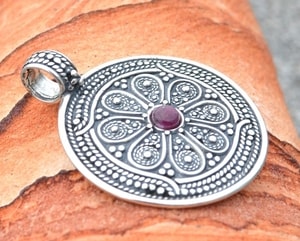 VESNA, SLAVIC SILVER PENDANT, MORAVIA MAGNA EMPIRE, AG 925 - PENDANTS{% if kategorie.adresa_nazvy[0] != zbozi.kategorie.nazev %} - SILVER JEWELLERY{% endif %}