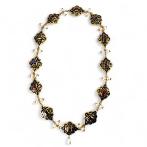 Necklace Eleonora di Toledo, 16th century, brass, gilded