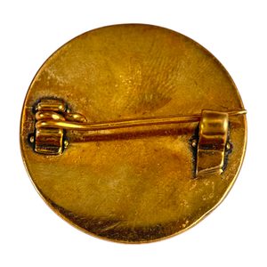 VIKIN BROSCHE Thumby-Bienebek, Nachbildung, Bronze