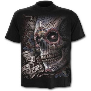 EL MUERTO - T-SHIRT BLACK - MEN'S T-SHIRTS, SPIRAL DIRECT{% if kategorie.adresa_nazvy[0] != zbozi.kategorie.nazev %} - T-SHIRTS, BOOTS{% endif %}