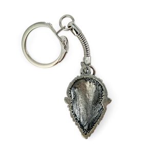 Bizon - Tatanka key ring, zinc antique silver