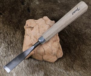 WOOD CHISEL, HAND FORGED, TYPE XIII - CISEAUX À SCULPTER FORGÉS{% if kategorie.adresa_nazvy[0] != zbozi.kategorie.nazev %} - BUSHCRAFT, RECONSTITUTION, ACCESSOIRE{% endif %}