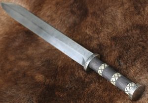 SEAX knife, etched