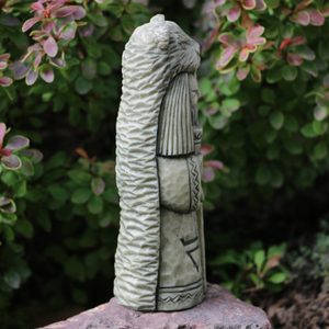VELES, Slavic God, statuette artificial stone