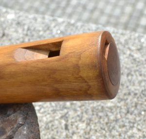 TRADITIONAL FOLK FLUTE, decorated