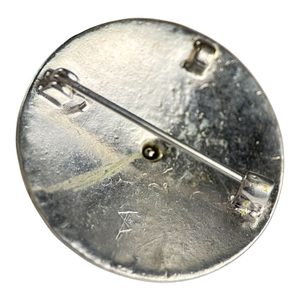 BROCHURE CELTIQUE, Auvers-sur-Oise, bronze argenté