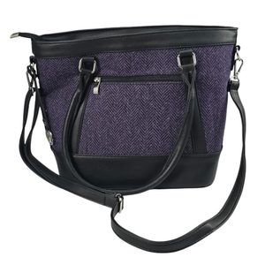 Bag for ladies, Chloe Bag 196-1, from irish wool