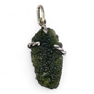 OBSCURA, pendant - Moldavite, silver 925/1000