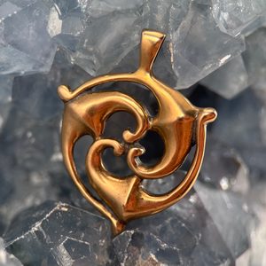 TRISKELION, southern Galia, pendant, bronze