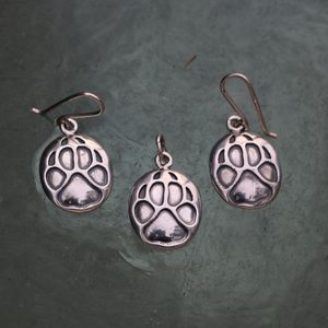 STOP AU LOUPS, BOUCLES D'OREILLES ET PENDENTIF - SET, ARGENT 925 - ENSEMBLES DE BIJOUX EN ARGENT{% if kategorie.adresa_nazvy[0] != zbozi.kategorie.nazev %} - BIJOUX EN ARGENT{% endif %}