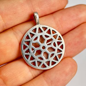 HISTORICAL PENDANT, bronze age, silver
