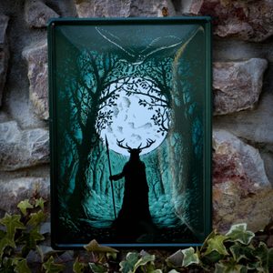 HERNE GUARDIAN OF THE FOREST ENAMEL SIGN - DÉCORATIONS PLATES{% if kategorie.adresa_nazvy[0] != zbozi.kategorie.nazev %} - HOME DECOR{% endif %}