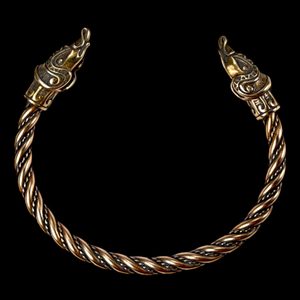 MIDGARDSORMR, Wikinger-Armband, Bronze