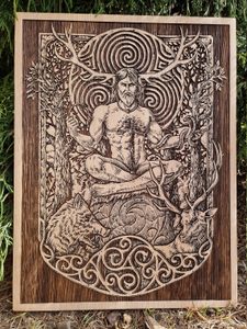 CERNUNNOS WALL DECORATION, WOOD - WOODEN STATUES, PLAQUES, BOXES{% if kategorie.adresa_nazvy[0] != zbozi.kategorie.nazev %} - WOOD{% endif %}