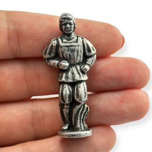PAYSAN, figurine, zinc