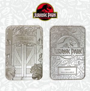 JURASSIC PARK REPLICA METAL ENTRANCE GATES - JURASSIC PARK - JURSKÝ PARK{% if kategorie.adresa_nazvy[0] != zbozi.kategorie.nazev %} - PRODUITS SOUS LICENCE – FILMS, JEUX, SÉRIES{% endif %}