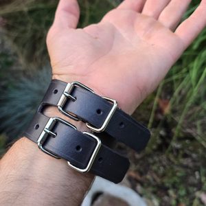 FIGHTING HARES, Irish Stick Fighting, bracelet, black