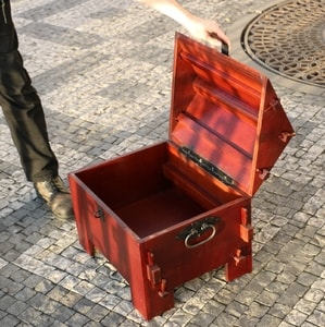 WOODEN CHEST