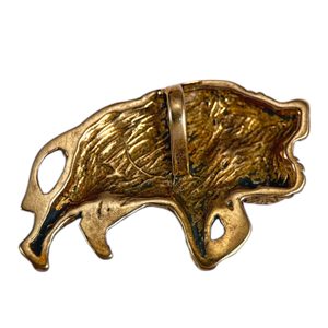 BOAR, bronze amulet