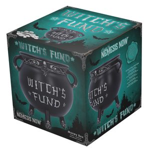 Witch's cauldron, coin box