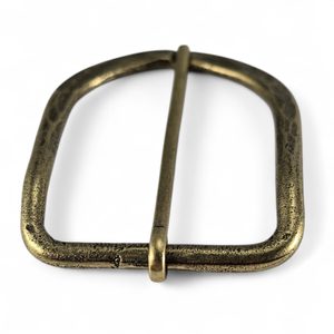 Belt buckle 40mm, old brass