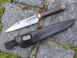 HALDOR, FORGED KNIFE WITH SHEATH - KNIVES{% if kategorie.adresa_nazvy[0] != zbozi.kategorie.nazev %} - WEAPONS - SWORDS, AXES, KNIVES{% endif %}