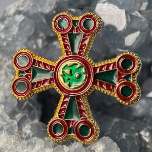 Franconian Cross, Germany, 8th century, brooch