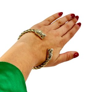 BURG - bracelet viking, laiton