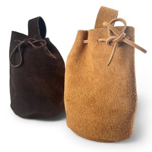 LARGE LEATHER POUCH