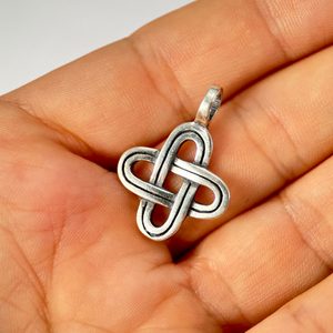 Einzelknoten, Anhänger Silber 925