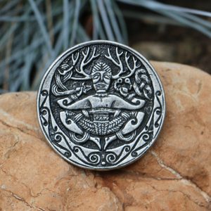 CERNUNNOS, Gundestrup Cauldron, tin pendant