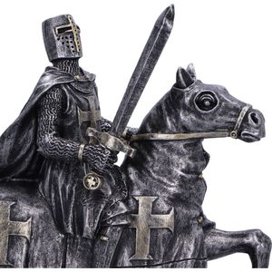 Knight, Templar, figure, mounted rider